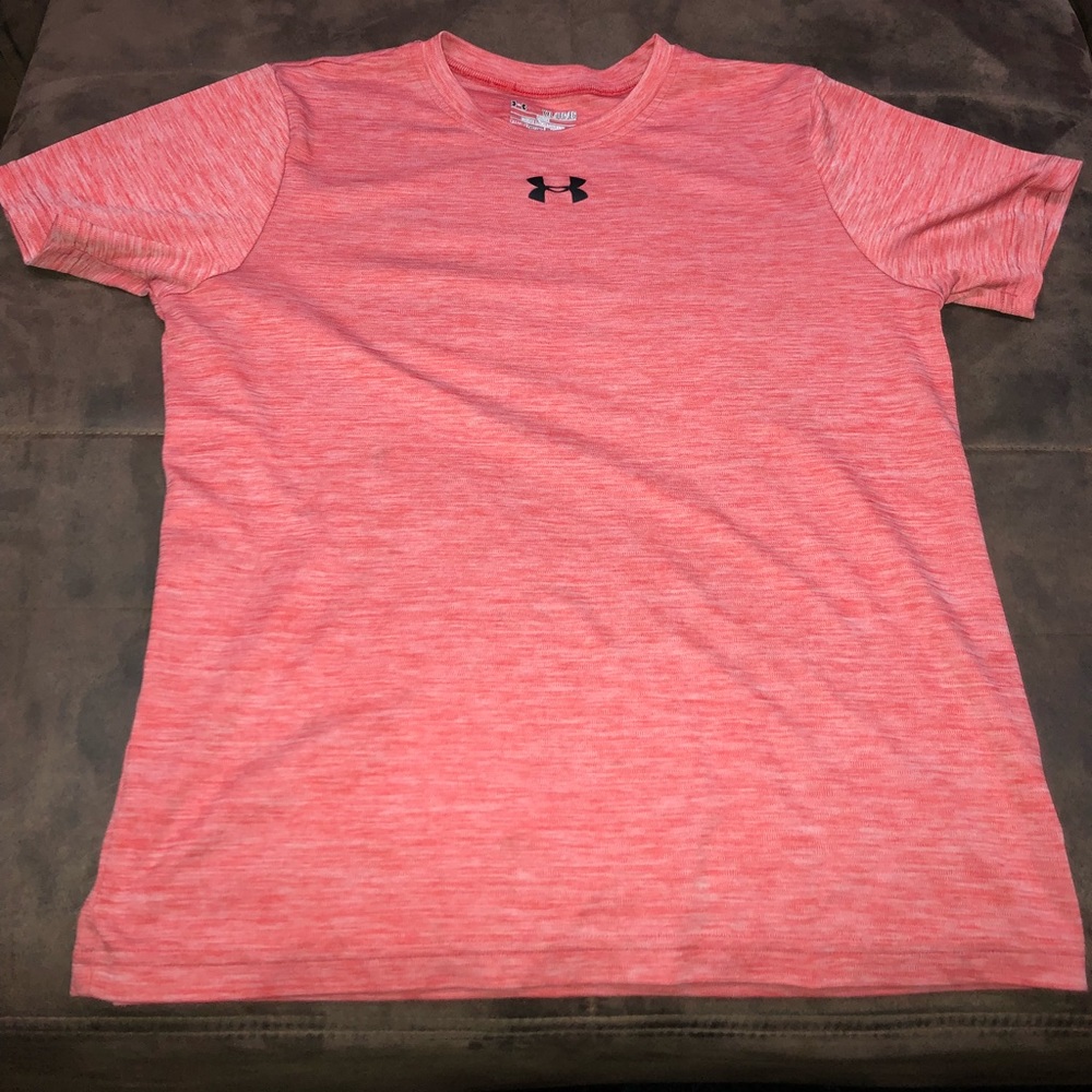 Under Armour shirt.